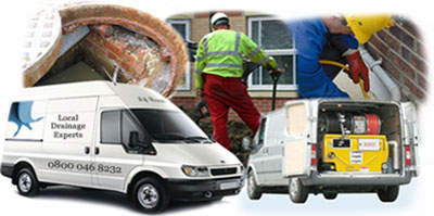 Chase Cross drainage van